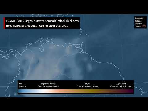 Smoke from Venezuelan Fires Affect T&T