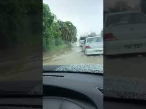 Flooding on Endeavour Boulevard | October 14th 2020