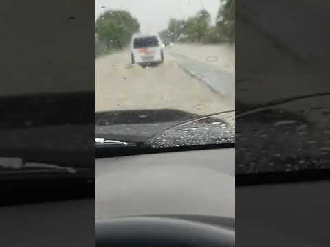 Flooding on Edinburgh Blvd, Chaguanas | October 14th 2020