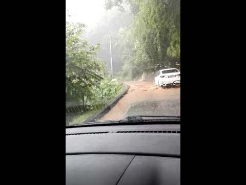 Flash Flooding on Riverside Road, Curepe, Trinidad | October 14th 2020