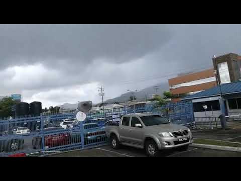 Port of Spain Tornado on Wrightson Road