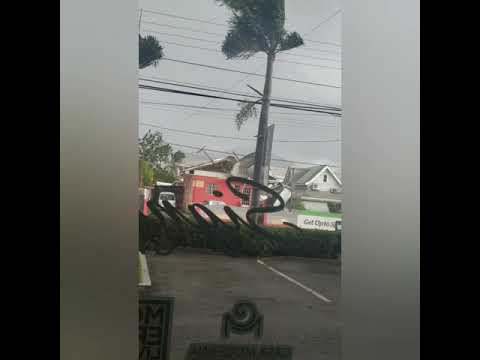 The 2019 Port of Spain Tornado