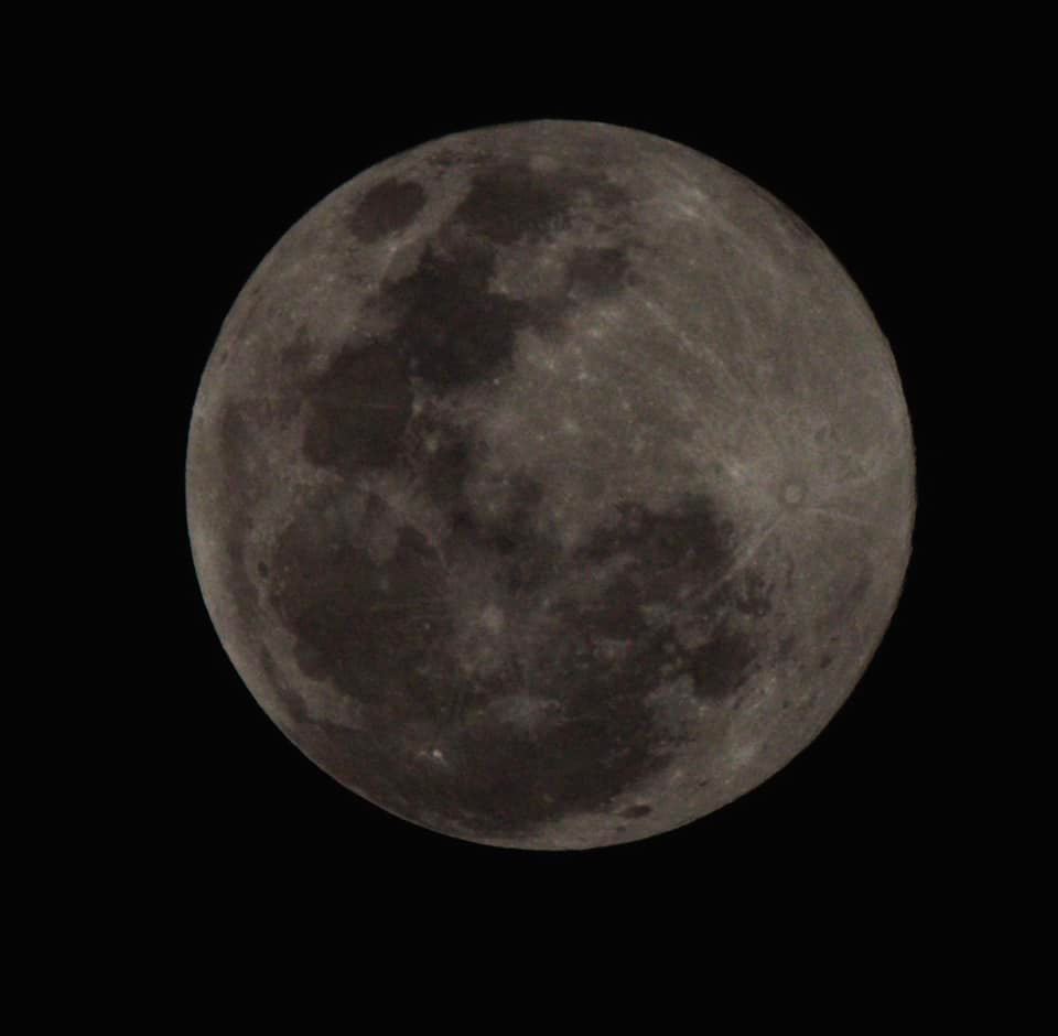 December 2021 Full Cold Moon spotted from South Trinidad (Sham Sahadeo)