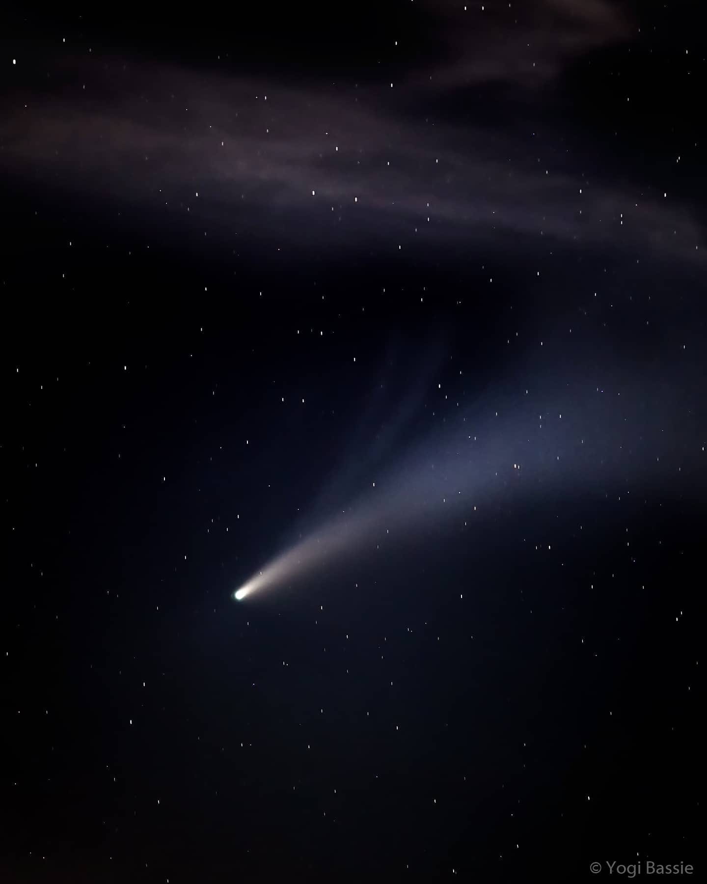 NEOWISE spotted from Paramin Trinidad by Yogi Bassie.