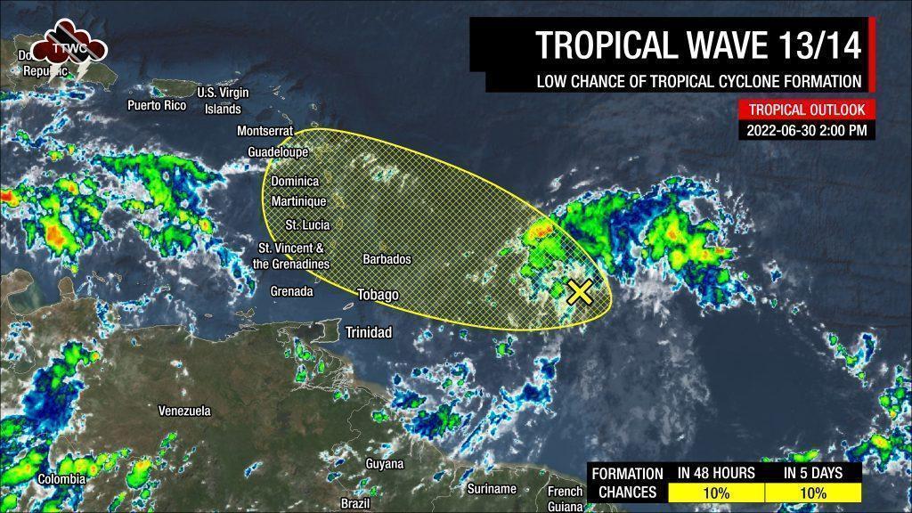 2:00 PM Tropical Weather Outlook from the National Hurricane Center