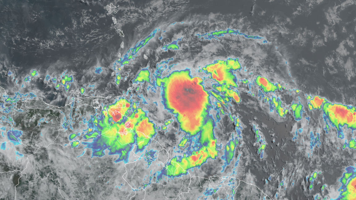 Live Updates: Potential Tropical Cyclone Two Affecting Trinidad And ...