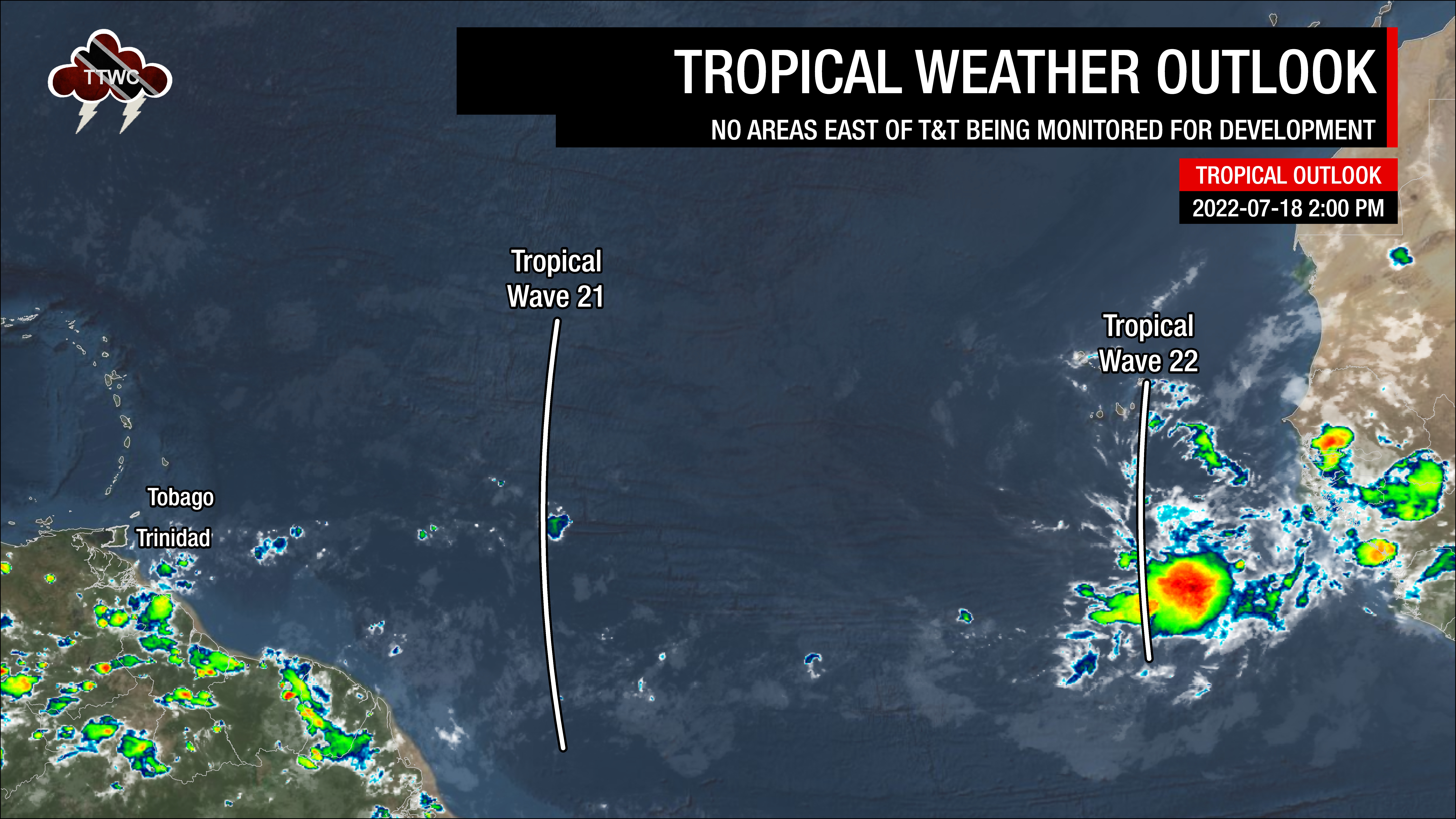 2:00 PM Monday Tropical Weather Outlook from the National Hurricane Center