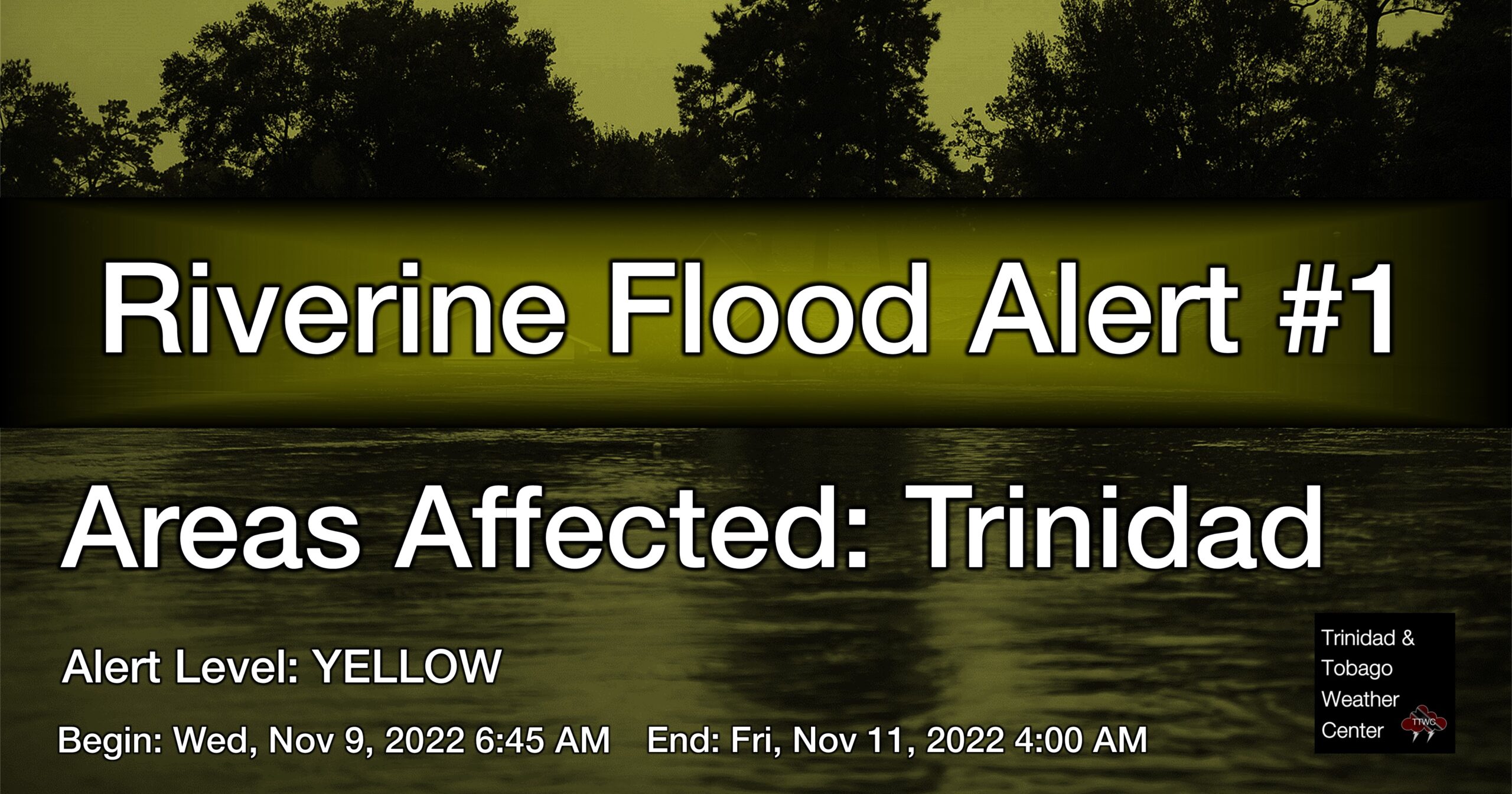 Heavy Overnight Rain Prompts Riverine Flood Alert For Trinidad ...