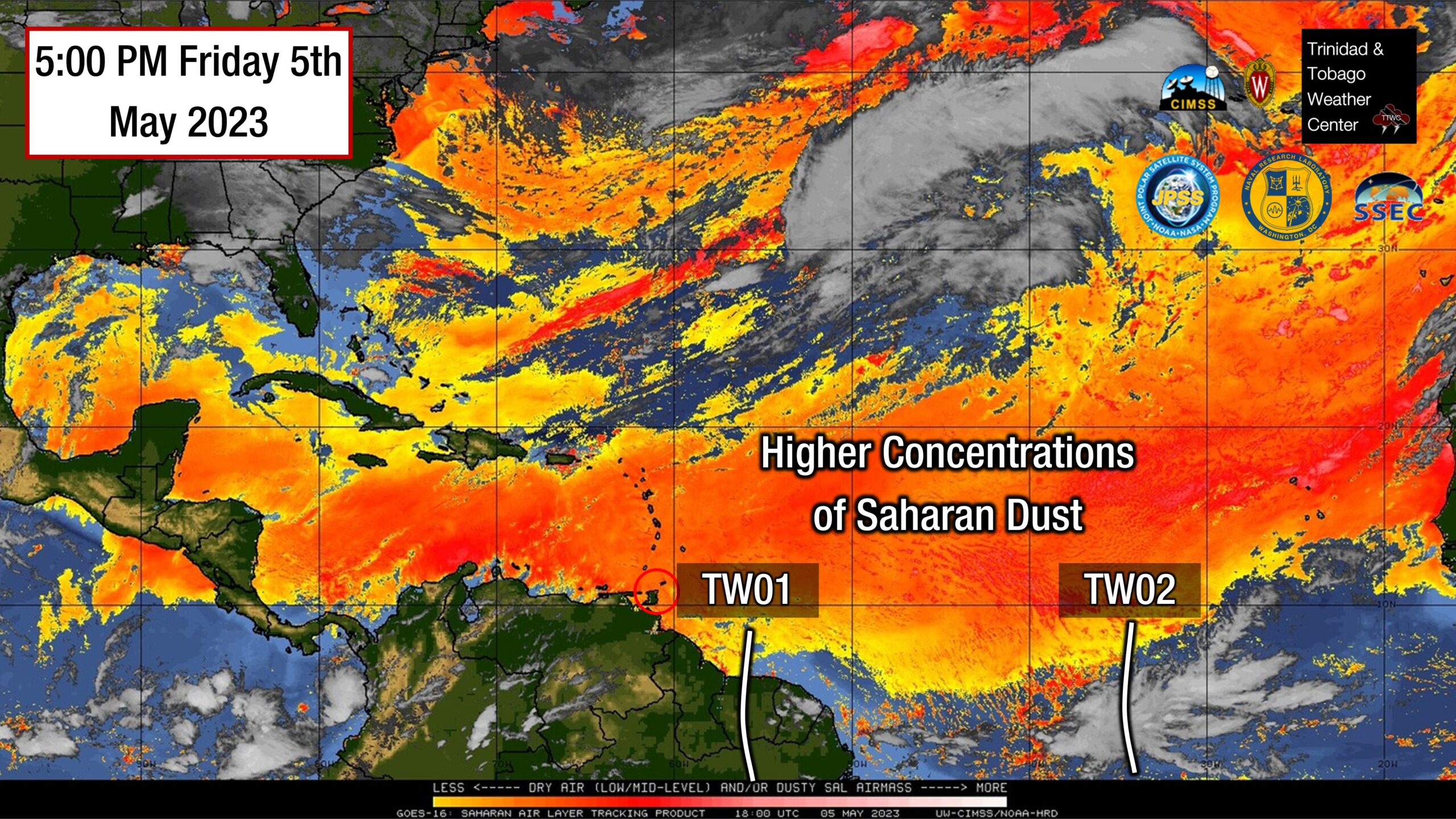 Saharan Dust Forecast To Remain Across T&T Through MidMonth Trinidad