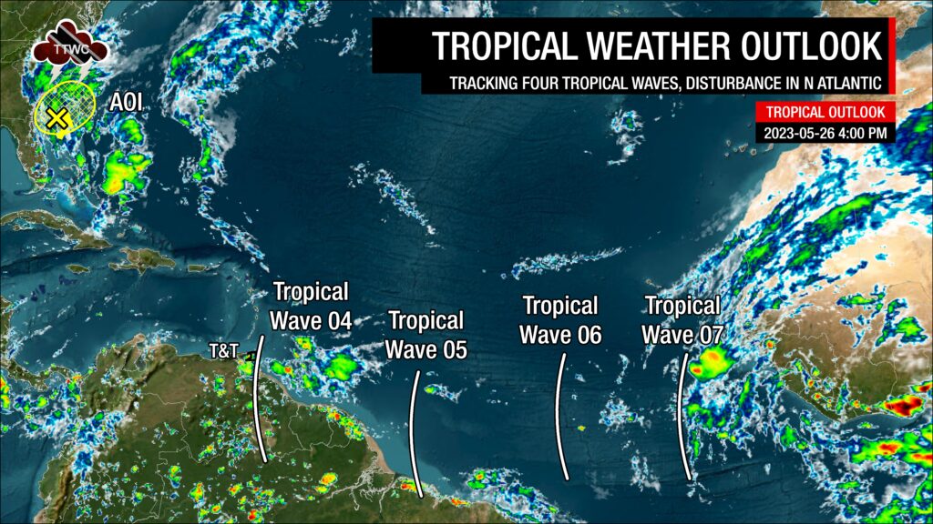 Tropical Update: Four Tropical Waves In Atlantic Basin, Another Set To ...