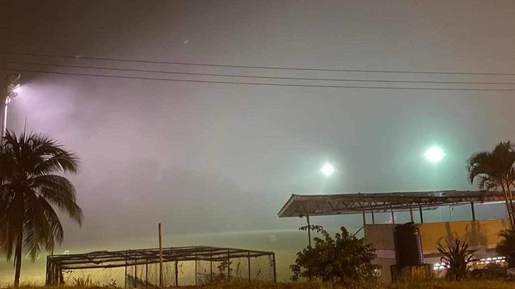 Fog captured at Rio Claro, South Trinidad on Tuesday, June 27th, 2023 (Tinniqua Small)