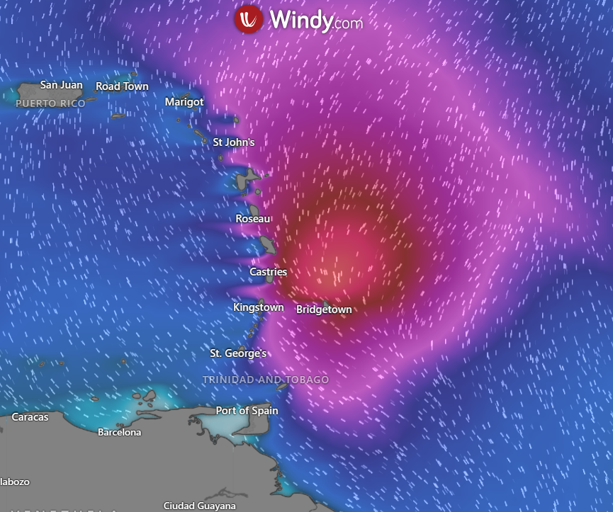 Tropical Storm Bret Tropical Storm Warning Issued For St Lucia Trinidad And Tobago Weather 5759