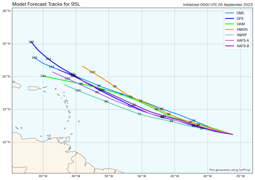 Tracking The Tropics Invest 95L Trinidad and Tobago Weather Center