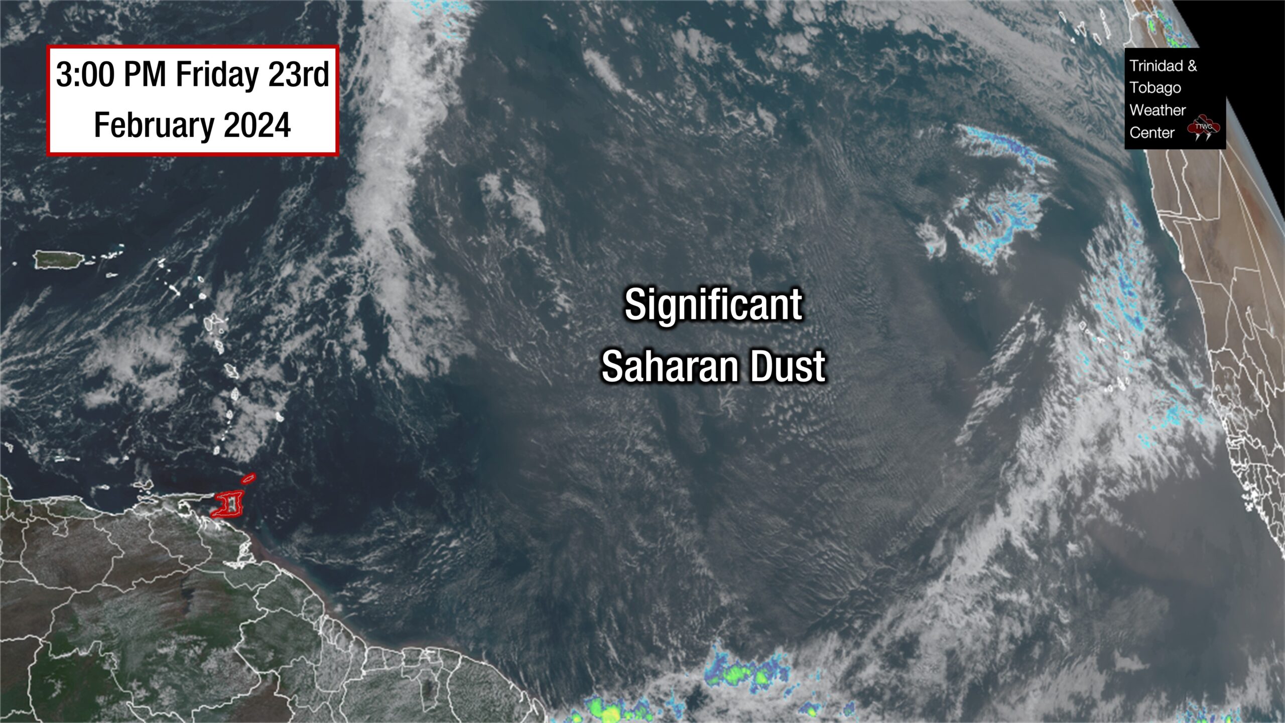 Significant Saharan Dust Surge To Arrive Across T&T, Lesser Antilles