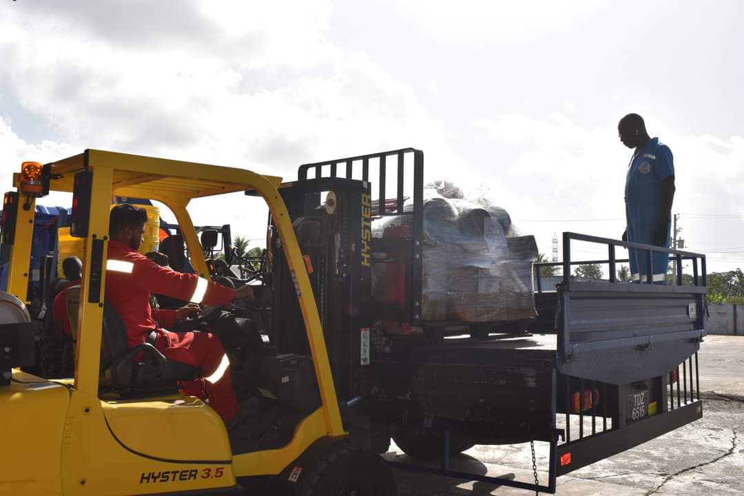 ODPM sends supplies to Tobago (ODPM)
