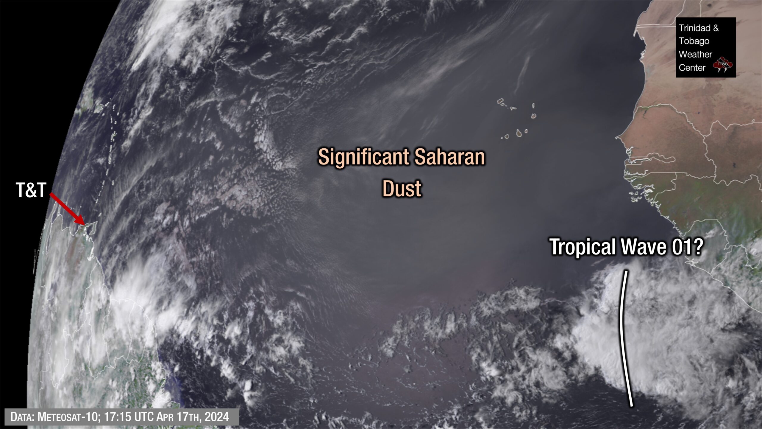 Is This The First Atlantic Tropical Wave For 2024? - Trinidad and ...