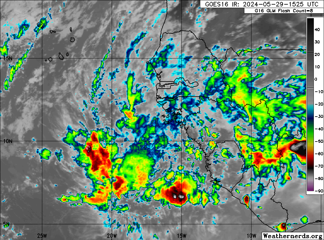 Tropical Wave 04 nearing T&T on Wednesday, May 29th, 2024