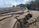 Layers of sand, mud and rock uplifted at Galfa Point, south Trinidad. Photo: Neil Sookram, June 29, 2026