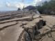 Layers of sand, mud and rock uplifted at Galfa Point, south Trinidad. Photo: Neil Sookram, June 29, 2026